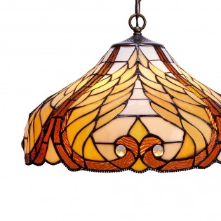 Lámpara colgante Tiffany Bell II