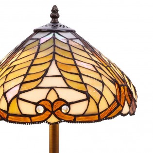 Lámpara de mesa Dali Tiffany
