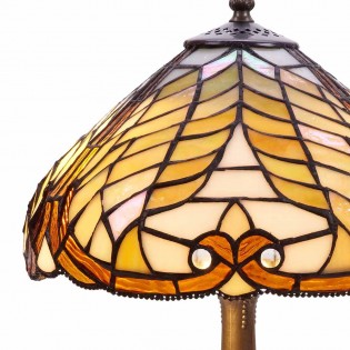 Lámpara de mesa Dali Tiffany