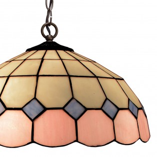 Lámpara de techo Tiffany Pink