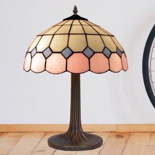 Lámpara de mesa Tiffany Pink