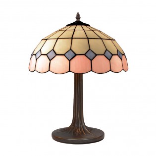 Lámpara de mesa Tiffany Pink