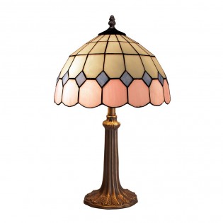 Lámpara de mesa Pink Tiffany