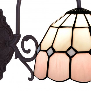 Aplique de pared Tiffany Pink
