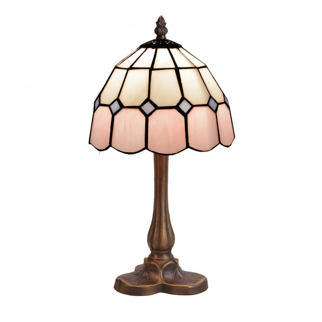 Lámpara de mesa Tiffany Pink II