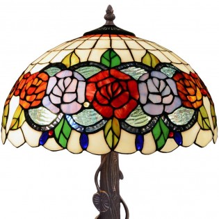 Lámpara de mesa Rosy Tiffany