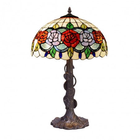 Lámpara de mesa Rosy Tiffany