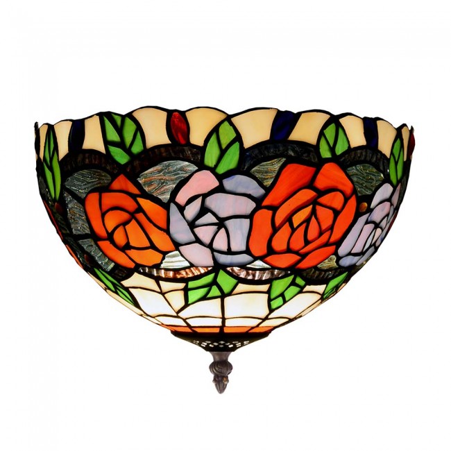 Plafón de techo Rosy Tiffany