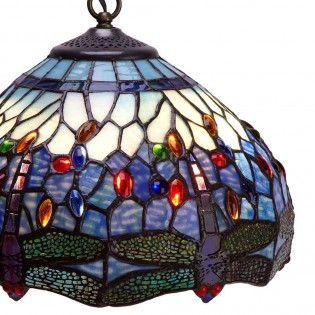 Lámpara colgante Belle Epoque Tiffany II