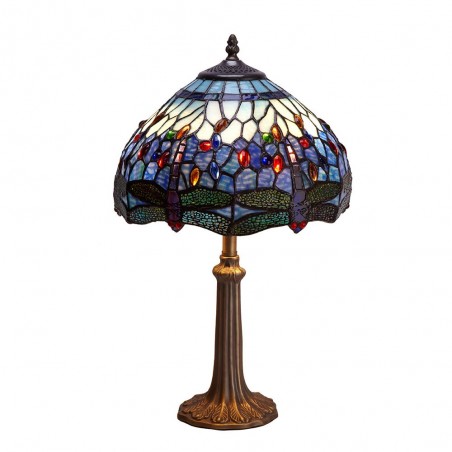 Lámpara de sobremesa Tiffany Belle Amber