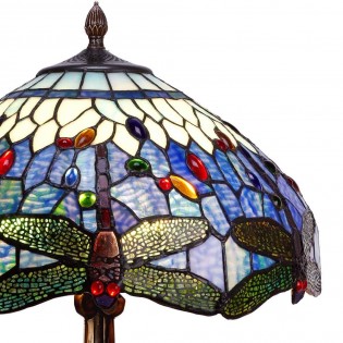 Lámpara de mesa Tiffany Belle Epoque II