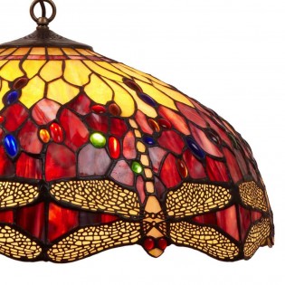 Lámpara colgante Belle Rougue Tiffany II