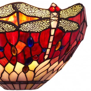 Aplique de pared Tiffany Belle Rouge II