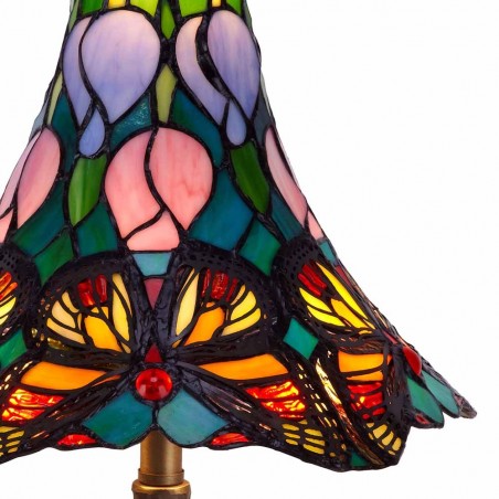 Lámpara de mesa Butterfly Tiffany