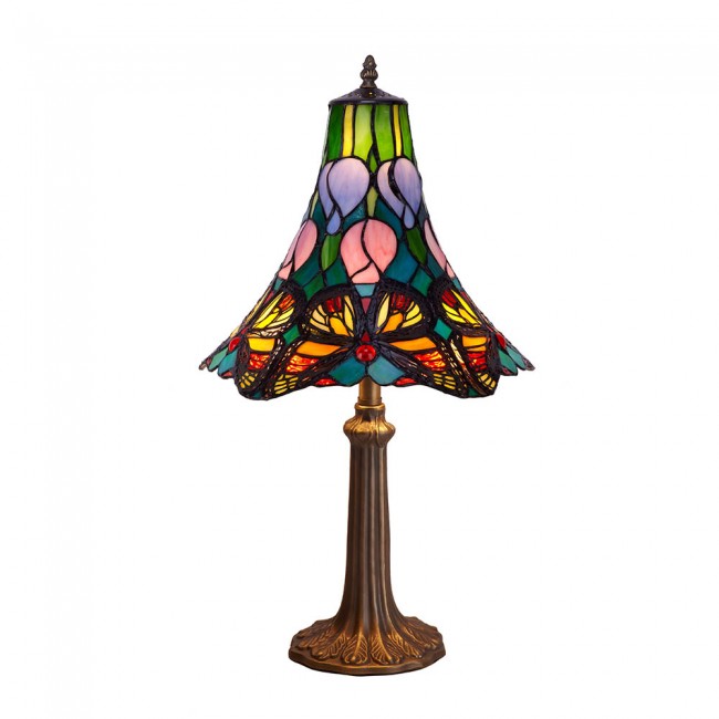 Lámpara de mesa Butterfly Tiffany