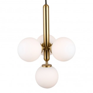 Lámpara colgante Musa Opal (4 luces)