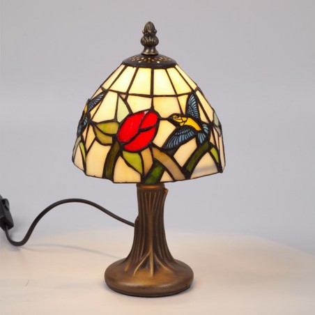 Lámpara de mesa Colibri Mini Tiffany