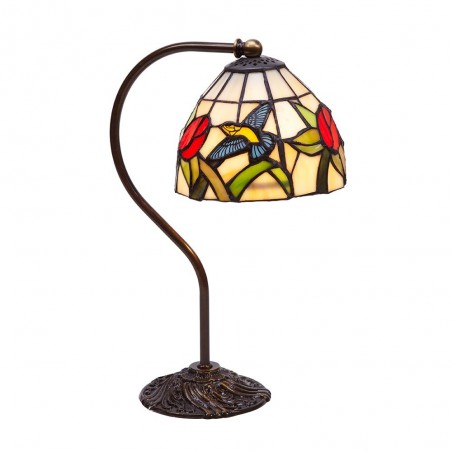 Lámpara de mesa Colibri Tiffany