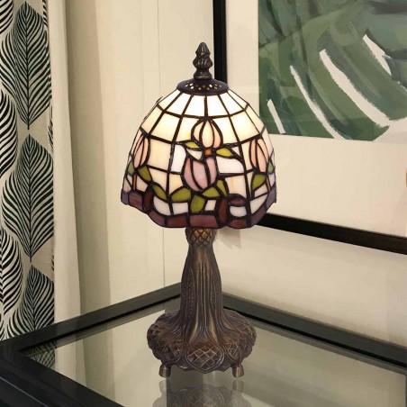 Lámpara de mesa Mini Tiffany