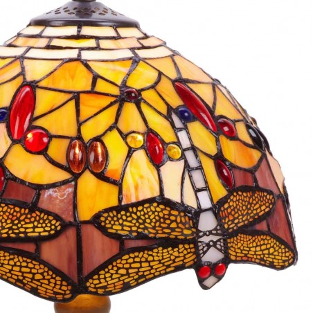 Lámpara de mesa cristal Tiffany Compact