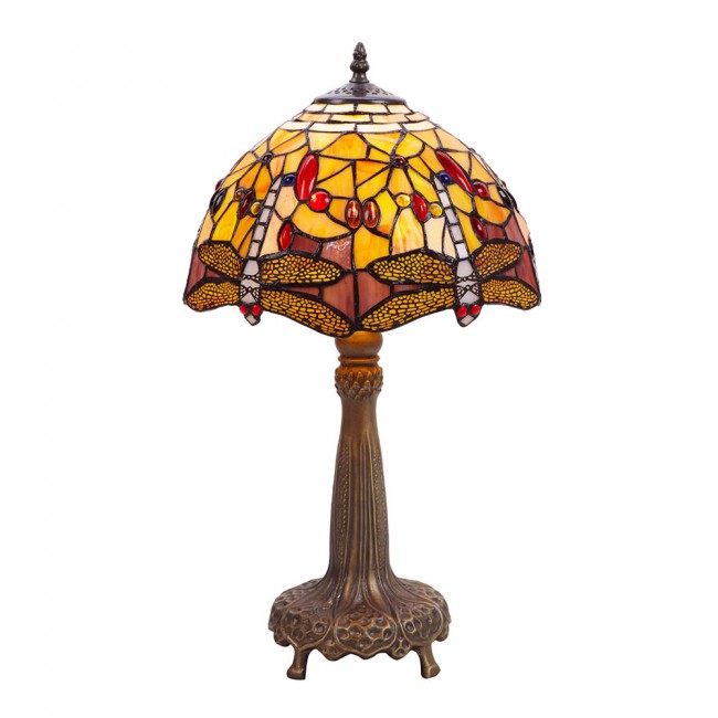 Lámpara de mesa cristal Tiffany Compact