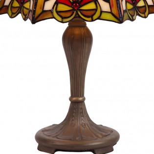 Lámpara de mesa Compact cristal Tiffany