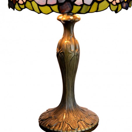 Lámpara de sobremesa Compact cristal Tiffany