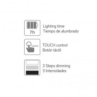 Lámpara de mesa exterior LED Asahi (7W)