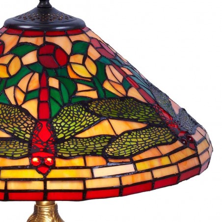 Lámpara de mesa cristal Tiffany Compact II