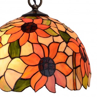 Lámpara colgante Tiffany Diamond