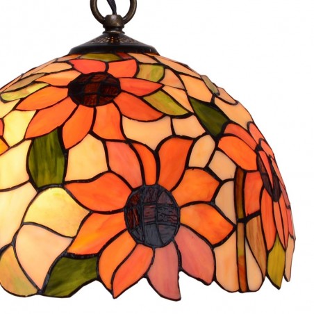 Lámpara colgante Tiffany Diamond