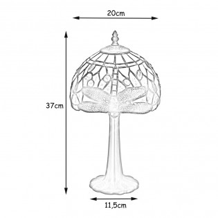 Lámpara de sobremesa Diamond Tiffany
