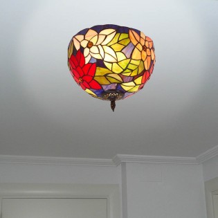 Plafón de techo Tiffany Guell