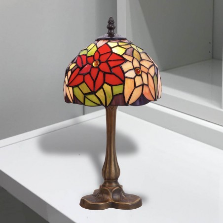 Lámpara de mesa Guell cristal Tiffany