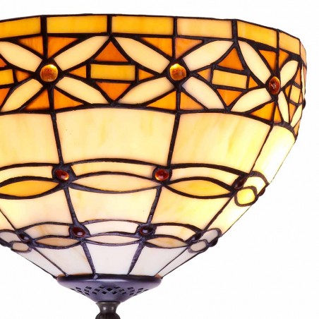 Plafón de techo Tiffany Marfil