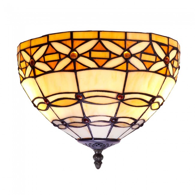 Plafón de techo Tiffany Marfil