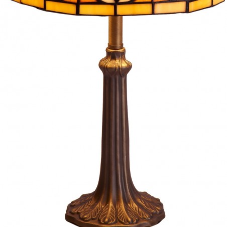 Lámpara de mesa Marfil Tiffany II