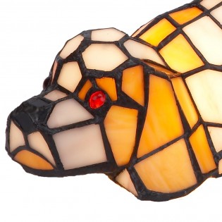 Lámpara de mesa Perro Tiffany