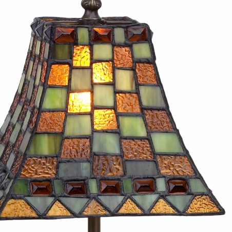 Lámpara de mesa Melange Tiffany