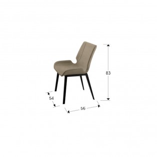 Silla de comedor Kiara