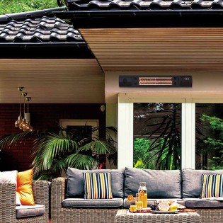 Estufa de pared exterior Heat Music