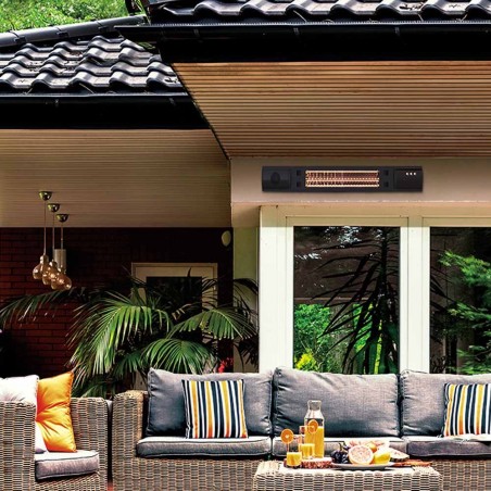 Estufa de pared exterior Heat Music
