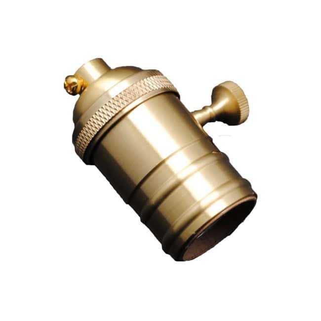 Portalámparas Latón retro-vintage