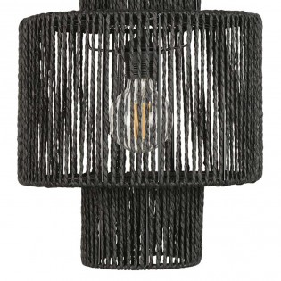 Lámpara colgante Cancun Negro