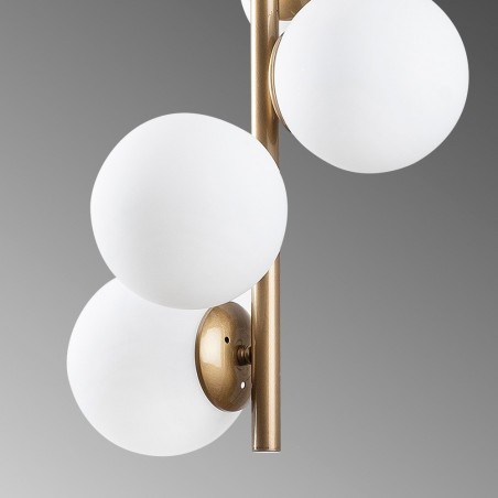 Plafón de techo Sinza Opal (4 luces)