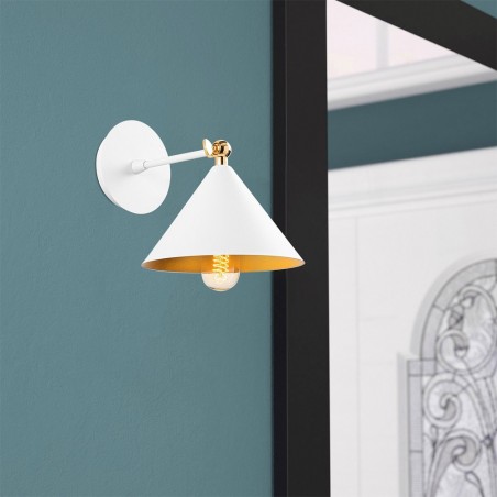 Aplique de pared Harvey 19 Blanco