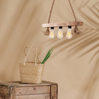 Regleta colgante Gentry (3 luces)
