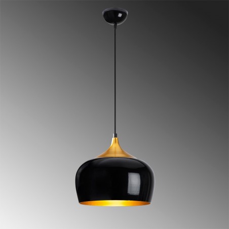 Lámpara colgante Harvey 30 Negro/Oro