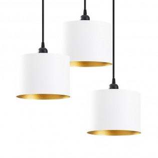 Lámpara colgante Harvey 20 Blanco (3 luces)