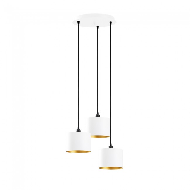 Lámpara colgante Harvey 20 Blanco (3 luces)